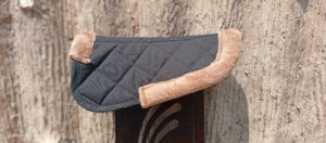 پد زین با پارچه جین ترک تمام خز