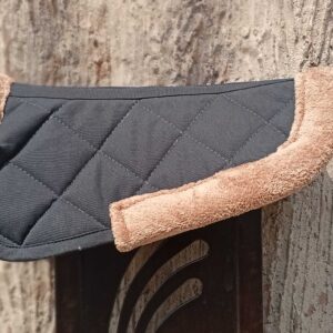 پد زین با پارچه جین ترک تمام خز