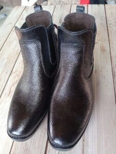 نیم بوت چرم گاوی تبریز سایز 40